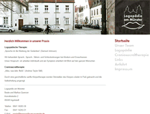 Tablet Screenshot of logopaedie-am-muenster.de